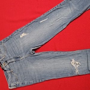 HOLLISTER High Rise Jean Legging size 7R w28 l28 Abercrombie EUC